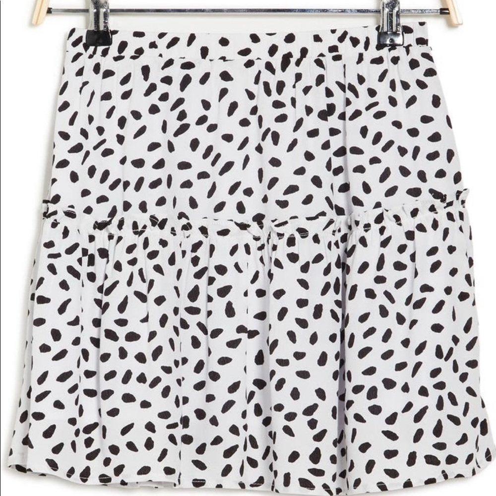 Brand New Ruffle Hem Mini Skirt